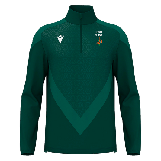 Irish Judo Anduin 1/4 Zip Top Green