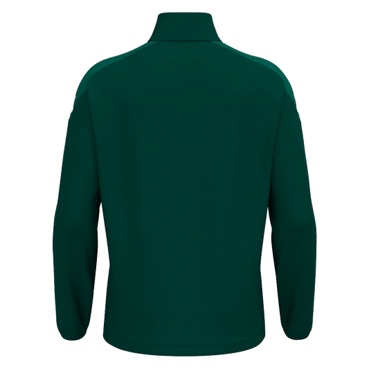 Ireland Women's National Team Official Supporters Club Unisex Anduin 1/4 Zip Top Bottle Green