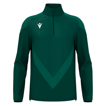 Referee Anduin 1/4 Zip Warm-up Top Bottle Green