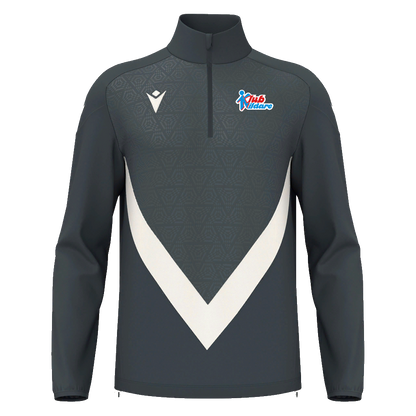 Klub Kildare Managers Anduin 1/4 Zip Top Anthracite & White