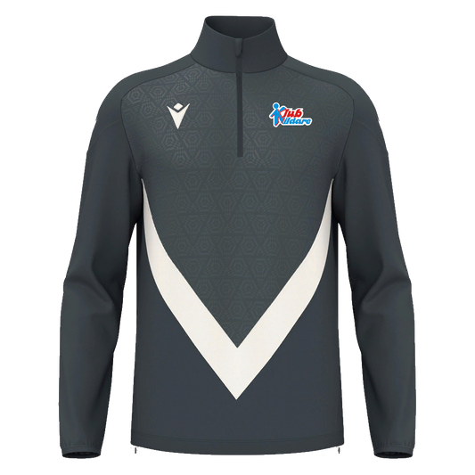 Klub Kildare Managers Anduin 1/4 Zip Top Anthracite & White