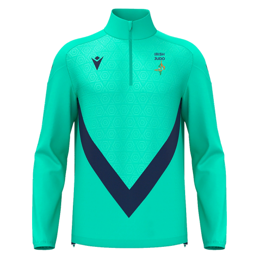 Irish Judo Anduin 1/4 Zip Top Turquoise