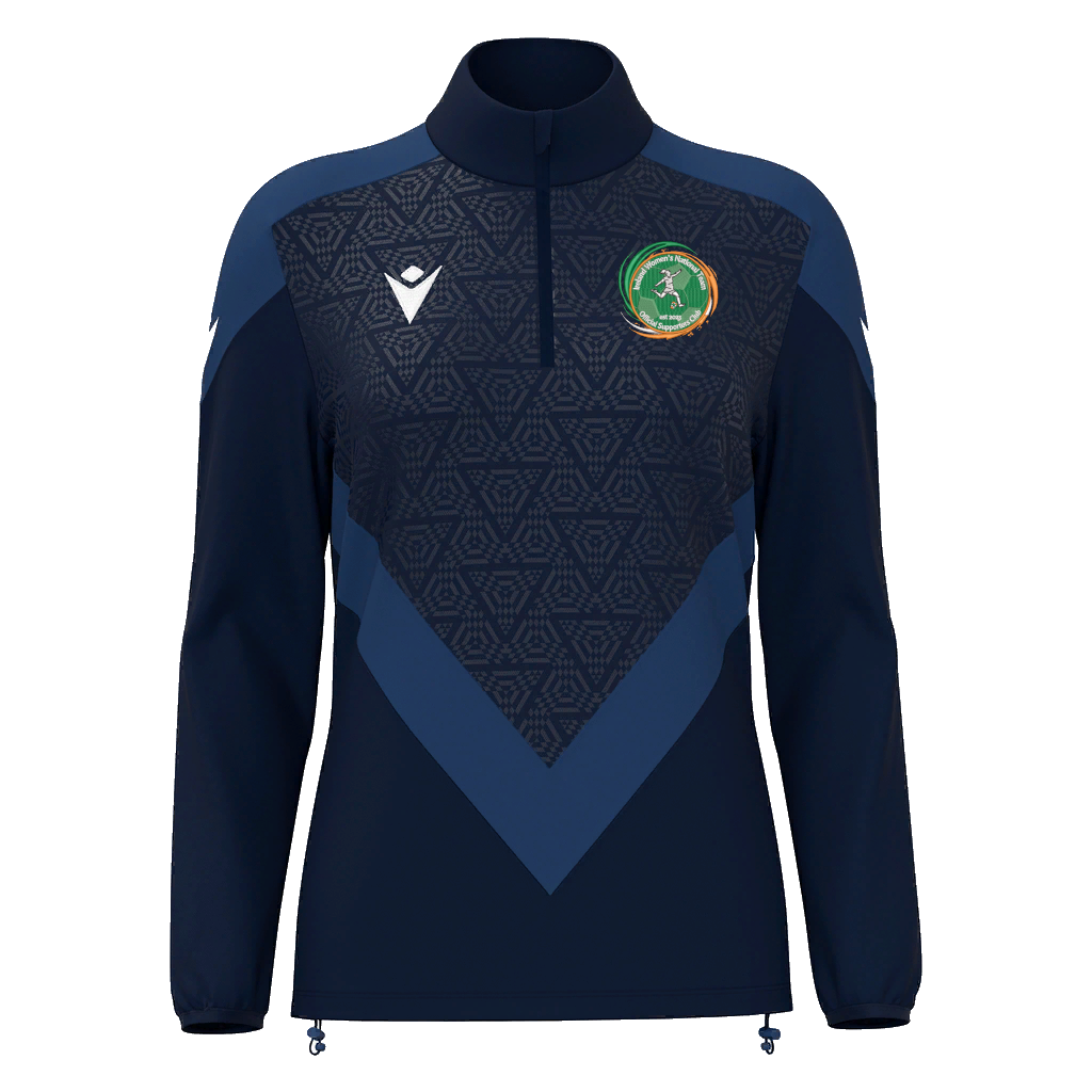 Ireland Women's National Team Official Supporters Club Women's Anora 1/4 Zip Navy