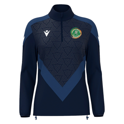 Ireland Women's National Team Official Supporters Club Women's Anora 1/4 Zip Navy