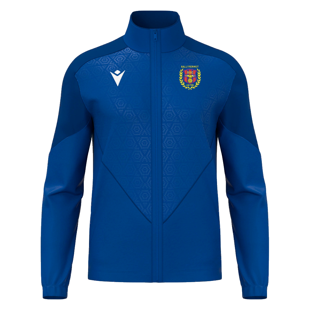 Ballyfermot United Poseidon Full Zip Royal Blue