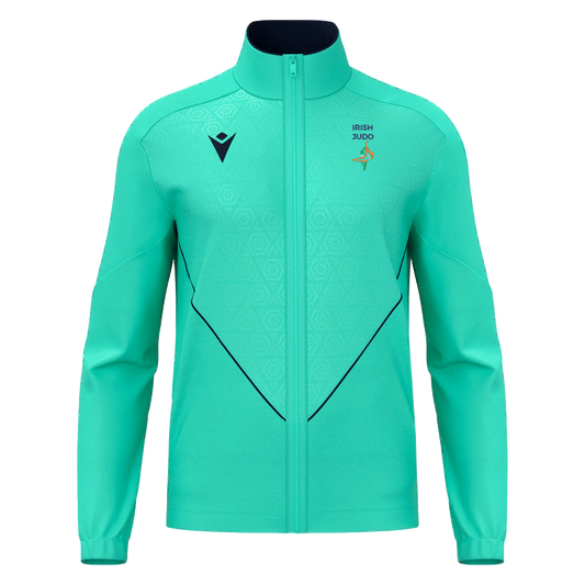 Irish Judo Poseidon Full Zip Top Turquoise