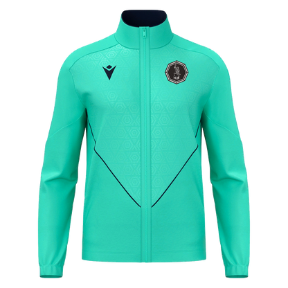 Black Forge FC Poseidon Full Zip Top Turquoise & Navy
