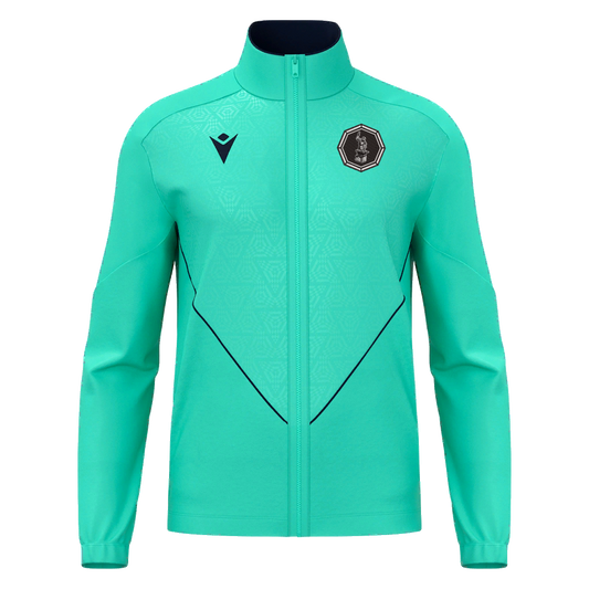 Black Forge FC Poseidon Full Zip Top Turquoise & Navy