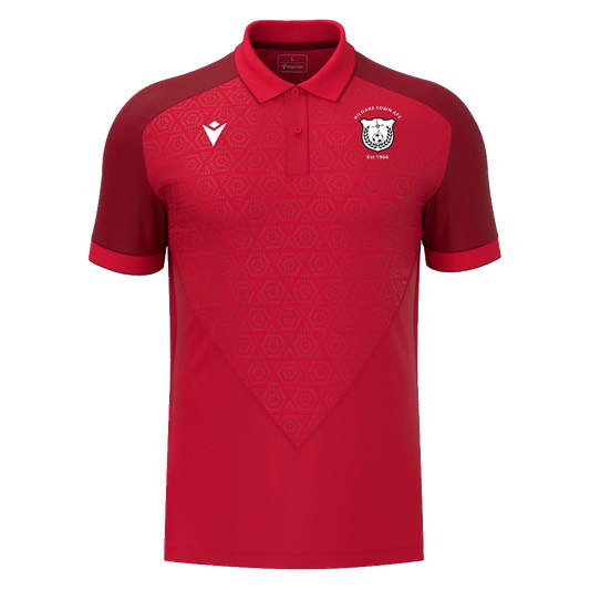Kildare Town AFC Baldwin Polo Red