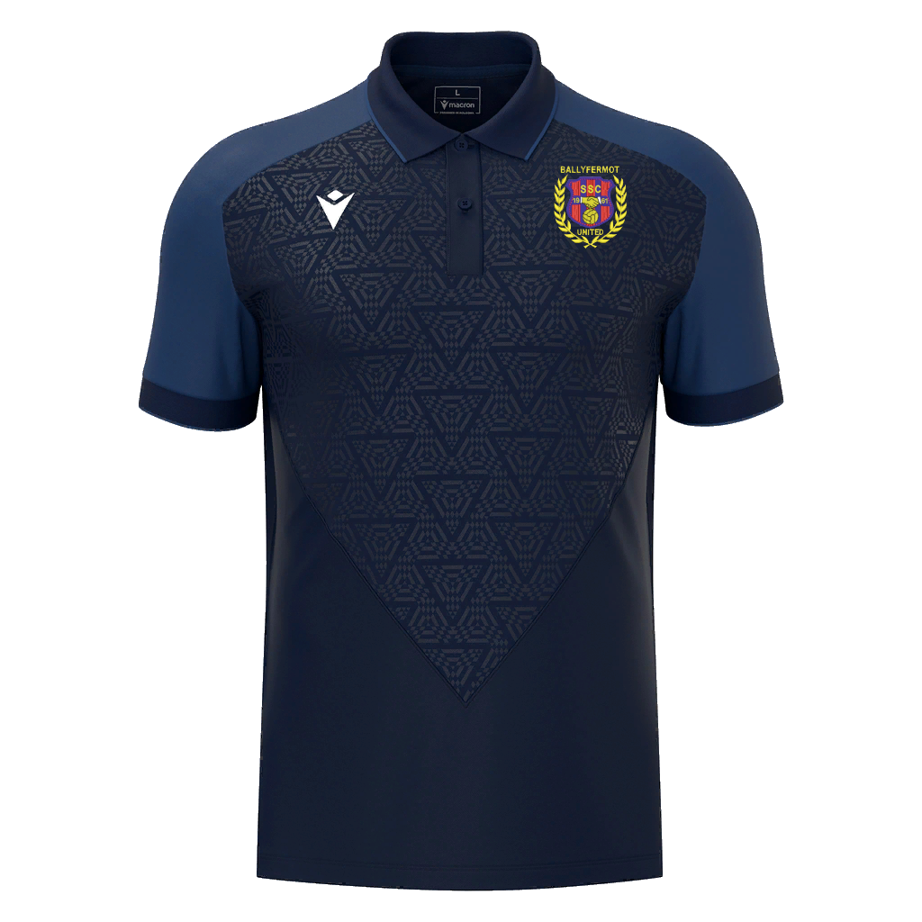 Ballyfermot United Managers Baldwin Polo Navy