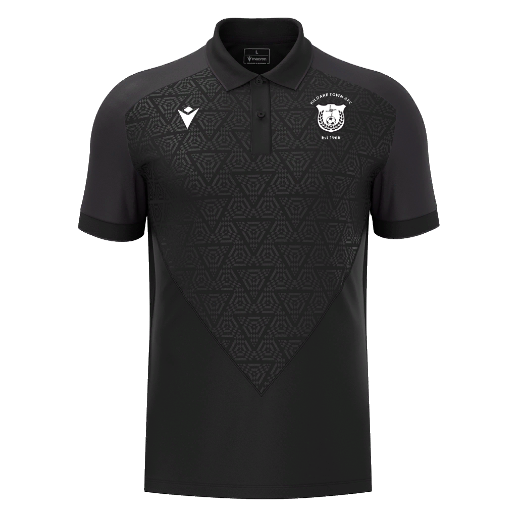 Kildare Town AFC Baldwin Polo Black
