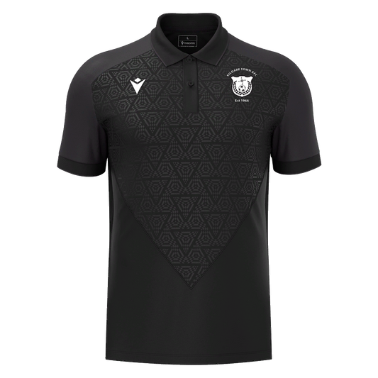 Kildare Town AFC Baldwin Polo Black
