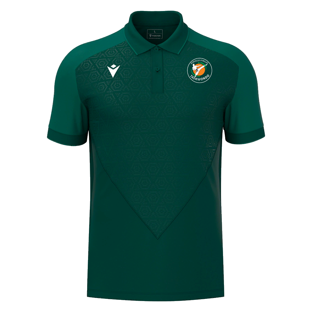 Ayrfield Taekwondo Kids Baldwin Polo Bottle Green