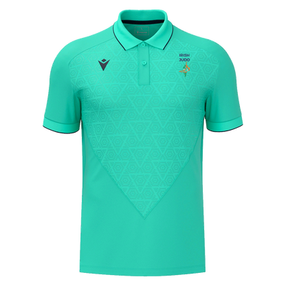 Irish Judo Baldwin Polo Turquoise
