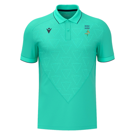 Irish Judo Baldwin Polo Turquoise