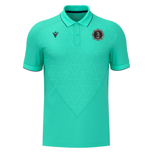 Black Forge FC Baldwin Polo Turquoise & Navy