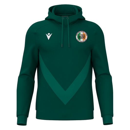 COYBIG Believe CRISC Adults Fenders Hoodie Bottle Green
