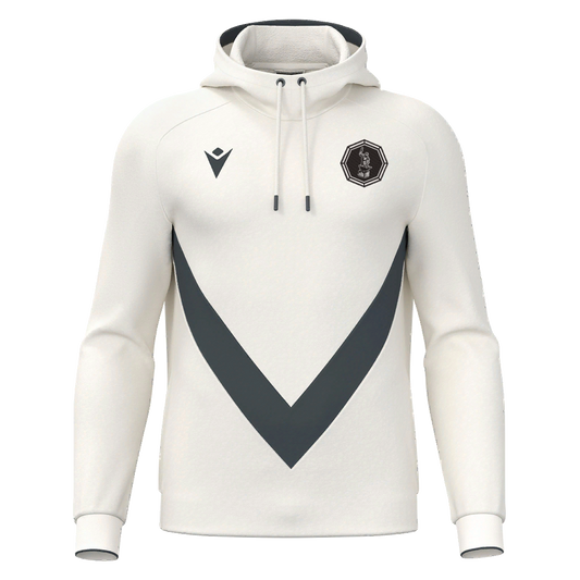 Black Forge FC Fenders Hoodie Off White & Anthracite