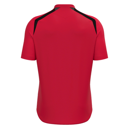 Trinity Donaghmede FC Youth/Adult Wyrm Shirt SS Red & Black