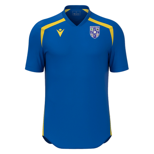 Firhouse Carmel AFC Adult Wyrm Shirt SS Royal Blue & Yellow