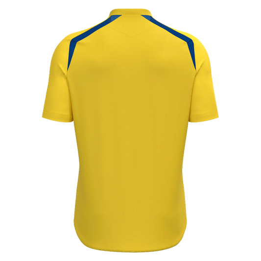 Firhouse Carmel AFC Adult Wyrm Shirt SS Yellow & Royal Blue