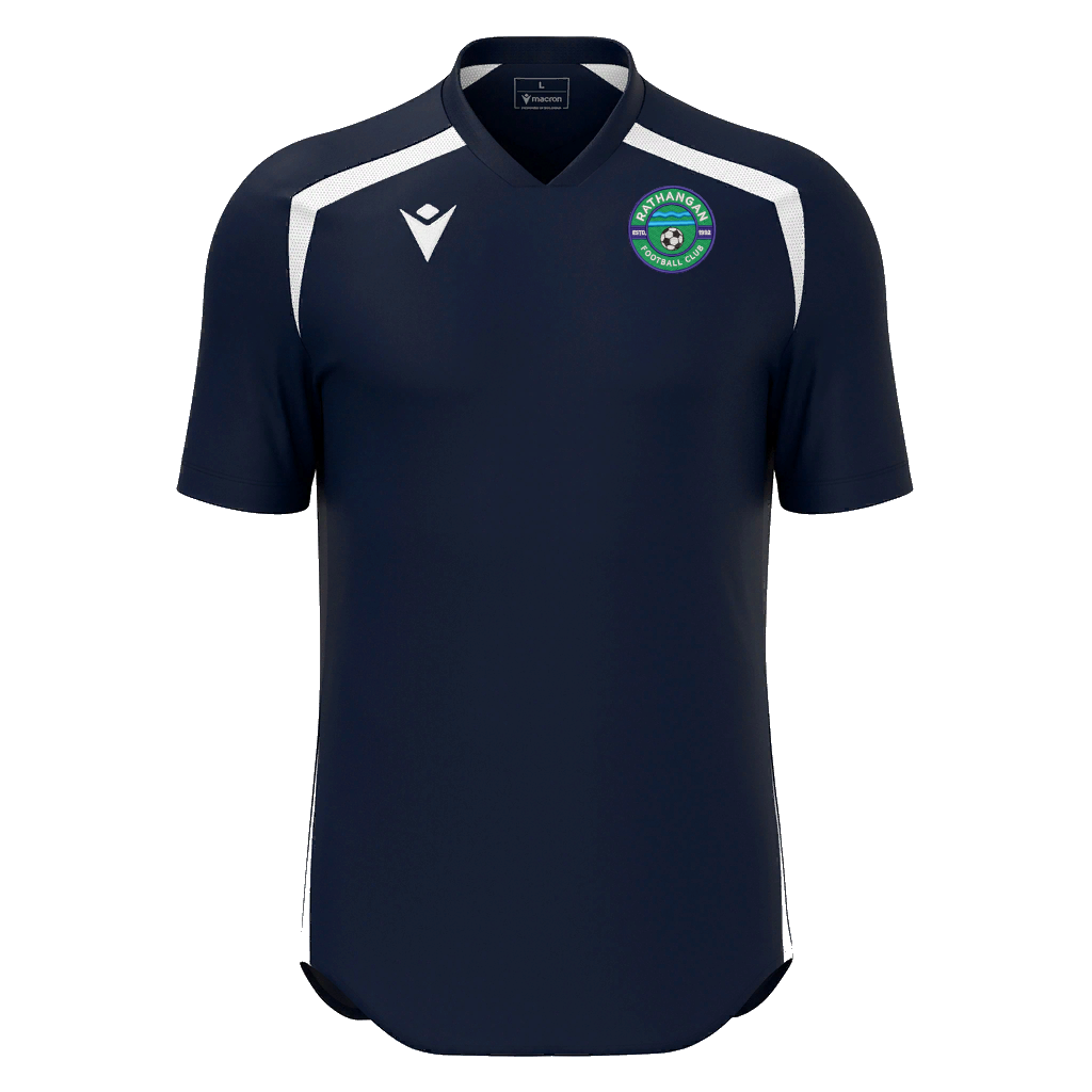 Rathangan FC Wyrm Shirt SS Navy