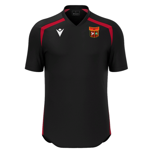 Trinity Donaghmede FC Young Kids Wyrm Shirt SS Black & Red