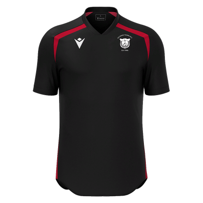 Kildare Town AFC Wyrm Shirt SS Black & Red