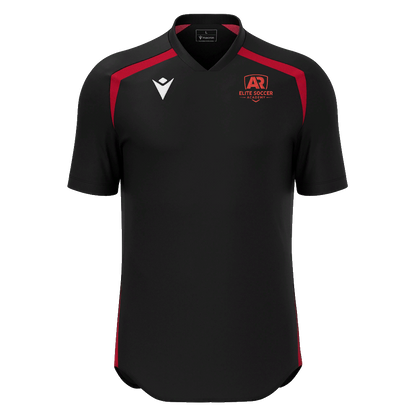 Andy Reid Elite Soccer Academy Wyrm Shirt SS Black & Red