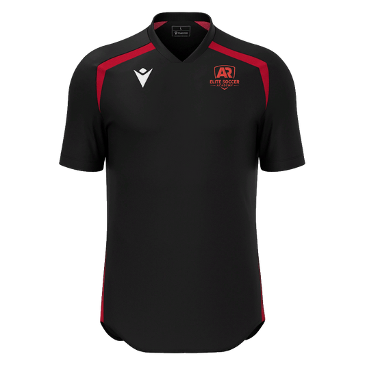 Andy Reid Elite Soccer Academy Wyrm Shirt SS Black & Red