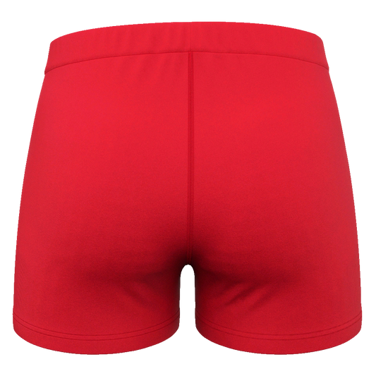 Tallaght AC Flower Womens Shorts Red