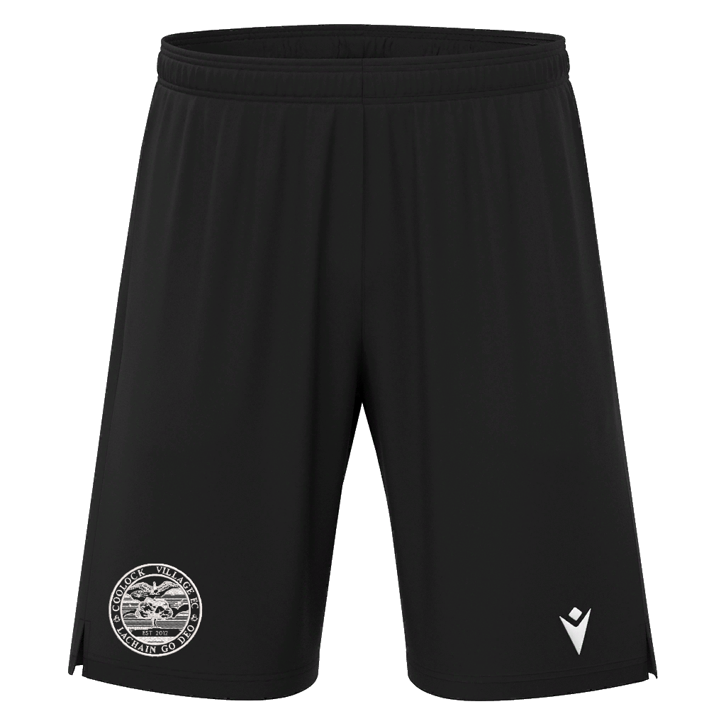 Coolock Village FC Adult Aster Bermuda Shorts Black