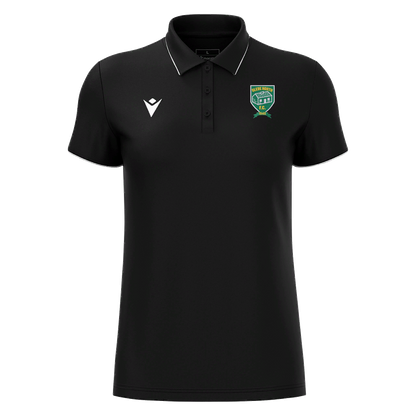Glebe North FC Women's Melody Polo Shirt Black