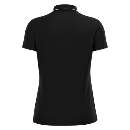 Glebe North FC Women's Melody Polo Shirt Black