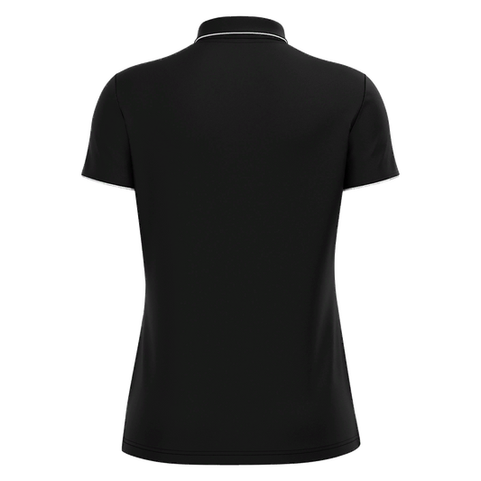Glebe North FC Women's Melody Polo Shirt Black