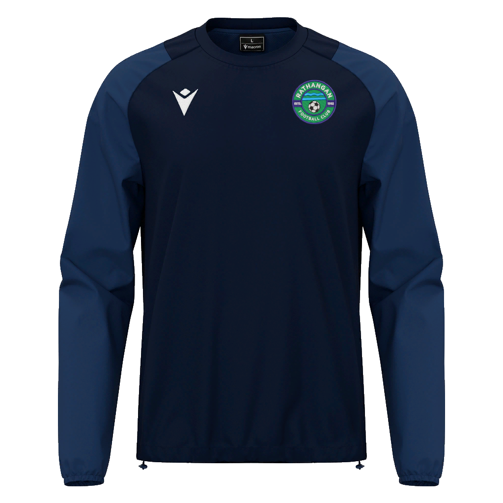 Rathangan FC Adult Drizzle Windbreaker Navy