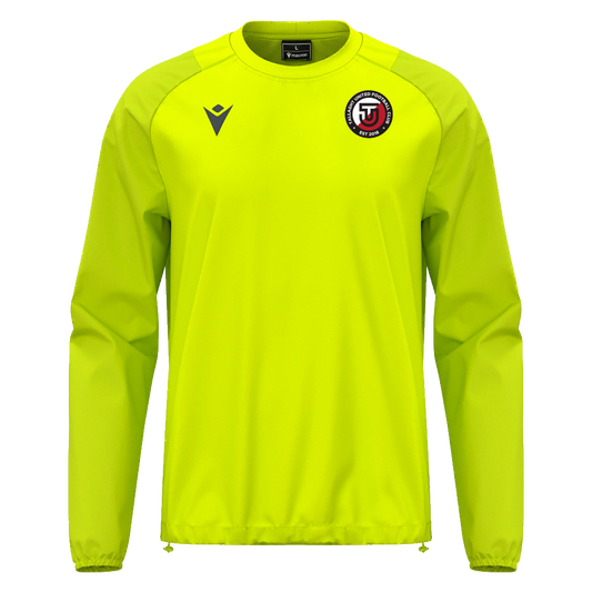 Tallaght United FC Adult Drizzle Windbreaker Neon Yellow (Ideal for Subs)