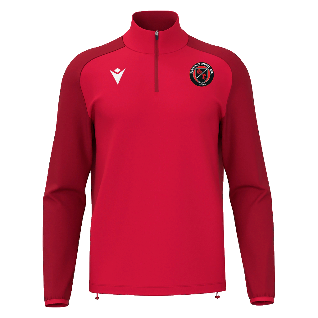 Stedfast United AFC Isen 1/4 Zip Red