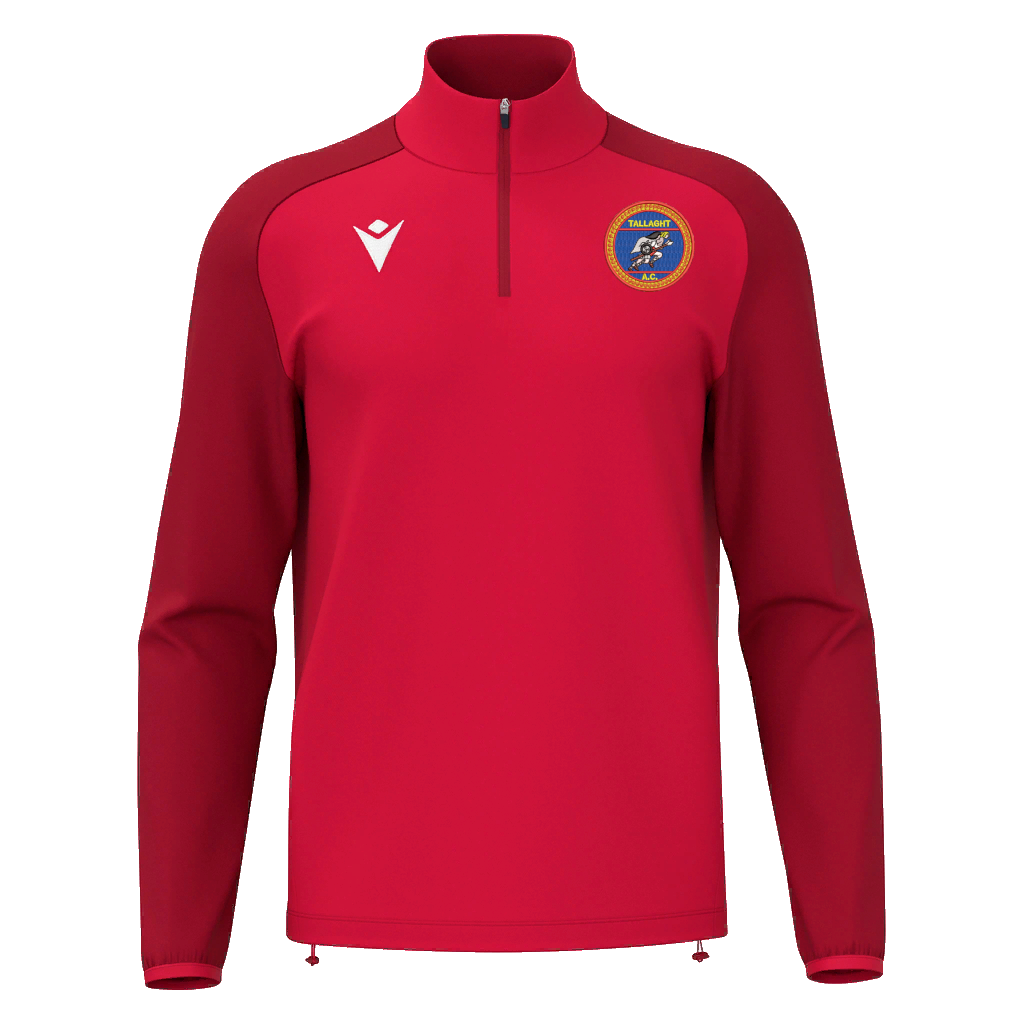 Tallaght AC Isen 1/4 Zip Red