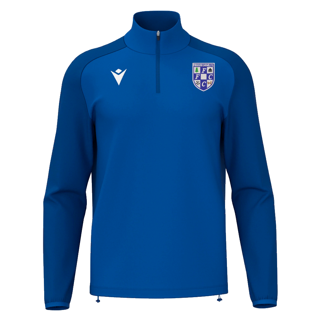 Firhouse Carmel AFC Kids Isen 1/4 Zip Royal Blue