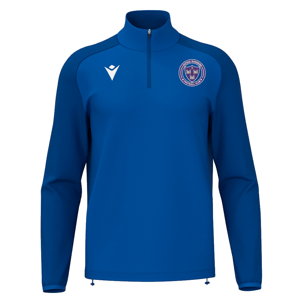 Fatima Rangers FC Isen 1/4 Zip Royal Blue