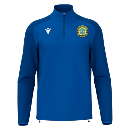 ELY Woodlawn FC Isen 1/4 Zip Royal Blue