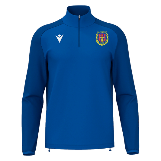 Ballyfermot United Isen 1/4 Zip Royal Blue