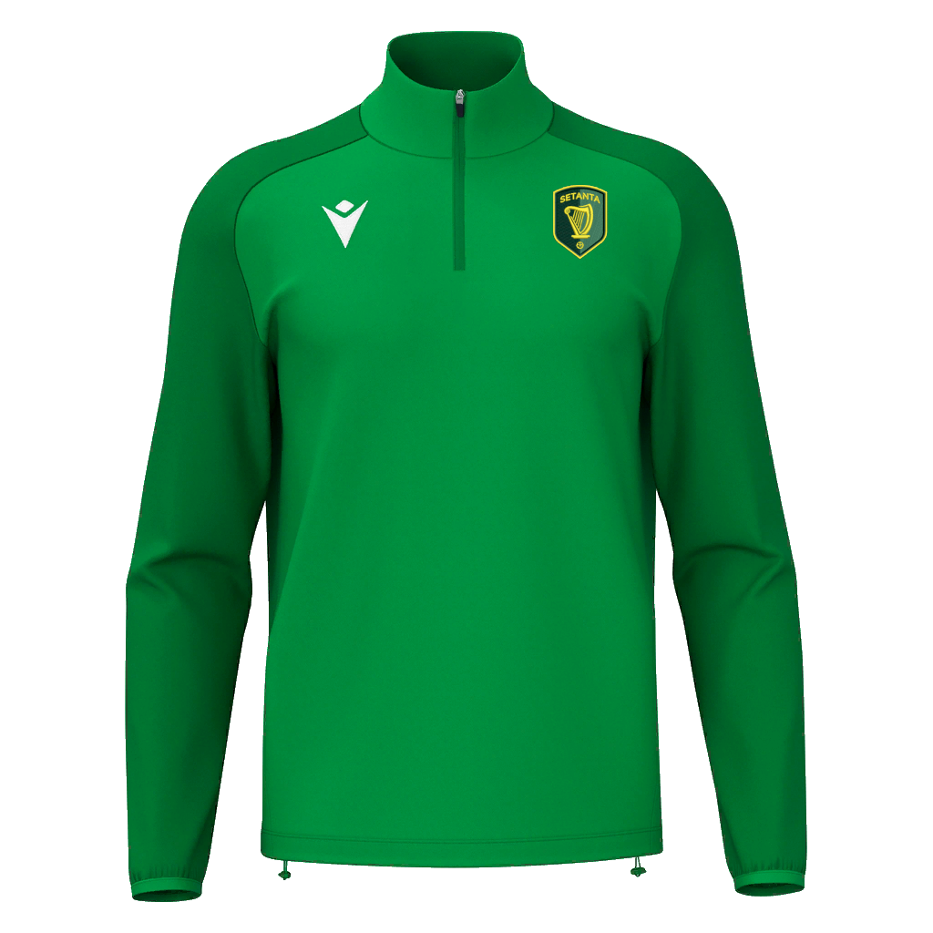 Setanta Soccer Juniors Isen 1/4 Zip  Green