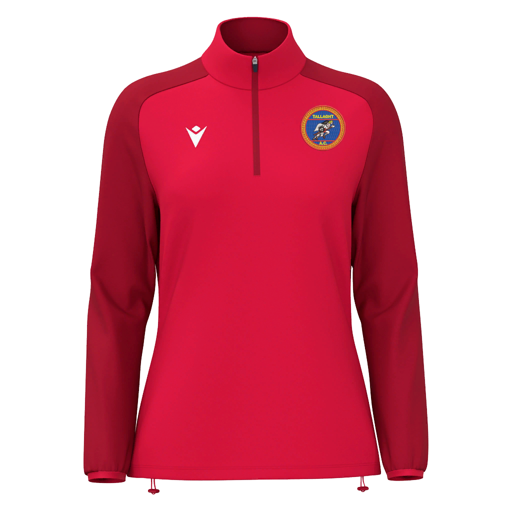 Tallaght AC Lena Women's 1/4 Zip Red