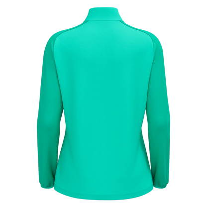 Irish Judo Lena Women's 1/4 Zip Top Turquoise
