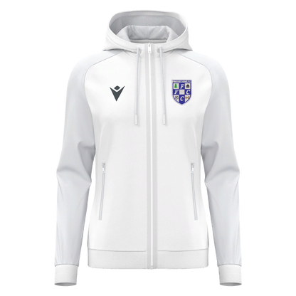 Firhouse Carmel AFC Woman's Atlas Full Zip Hoodie White
