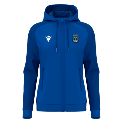 Marks Celtic FC Womens Atlas Full Zip Hoodie Royal Blue
