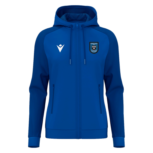 Marks Celtic FC Womens Atlas Full Zip Hoodie Royal Blue