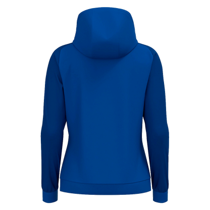 Marks Celtic FC Womens Atlas Full Zip Hoodie Royal Blue